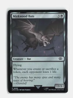 Mirkwood Bats 95 Foil Universes Beyond: The Lord of the RingsMTG NM - Image 1