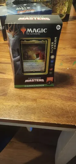 MTG Commander Masters Sliver Swarm Commander Deck NEW SEALED - Image 1
