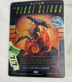 Magic: The Gathering The First Sliver Secret Lair Legendary Cascade #1371 EN - Image 1