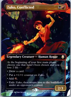 Zuko, Conflicted (Borderless) R Avatar: The Last Airbender 302 NM - Image 1