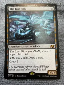 MTG - The Last Ride - Aetherdrift - Near Mint - Mythic - Image 1