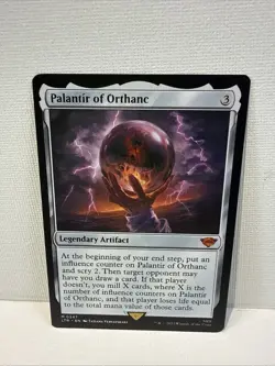 Magic the Gathering Palantir of Orthanc Mythic Legendary Artifact from LOTL - Image 1