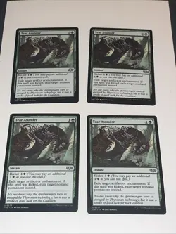 X4 Tear Asunder #273 MTG Tarkir Dragonstorm TDC NM X4 - Image 1