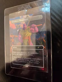 Magic the Gathering PSA Magazine Promo Swords to Plowshares Thanos - Image 4