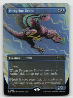Peregrine Drake (Rainbow Foil) *Foil* SLD 1488 NM - Image 1