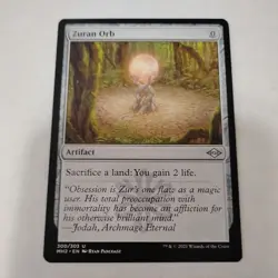 Zuran Orb 300 Uncommon Modern Horizons 2 Magic: The Gathering Lightly Played - Image 1