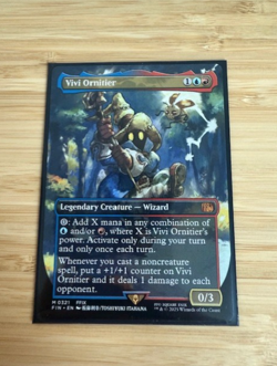 MTG: Vivi Ornitier (Borderless) Final Fantasy Regular NM *Ships in Hard Case* - Image 1