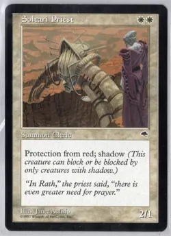 1x Soltari Priest - Tempest - Light Play - Image 1