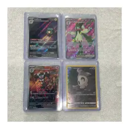 Nintendo Pokemon TCG Sword & Shield Dusknoir Gothorita Lot 4 Full Art Holo Foil - Image 1