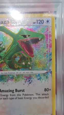 Pokemon TCG Rayquaza Vivid Voltage 138/185 Holo Amazing Rare PSA 10 Gem Mint - Image 2