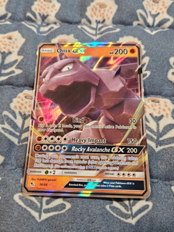Onix GX Ultra Rare 36/68 - Pokemon Hidden Fates Sun & Moon - Pokemon - Image 2