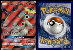 Turtonator GX (Full Art) 131/145 Holo Guardians Rising Pokemon Holo NM/M - Image 2
