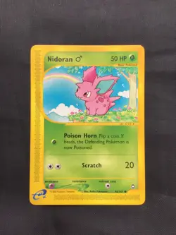Pokemon Cards: Aquapolis Common: Nidoran 96/147 - Image 1