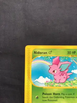 Pokemon Cards: Aquapolis Common: Nidoran 96/147 - Image 2