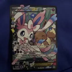 Sylveon EX RC32/RC32 Generations Rare 2016 Pokemon - full art eeveelution - Image 1