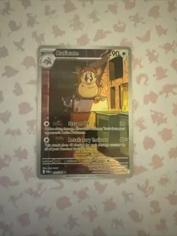 Pokemon TCG Raticate Illustration Rare Perfect Order 099/088 - Image 1