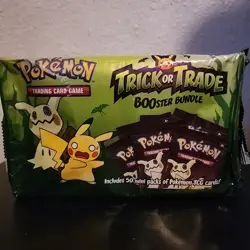 2023 Pokemon Halloween Trick Or Trade BOOster Bundle 50 Mini Packs 820650852572 - Image 1
