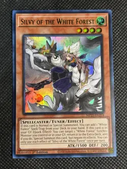 YuGiOh! - Silvy of the White Forest MP25-EN214 Ultra Rare 1st Edition Near Mint - Image 1
