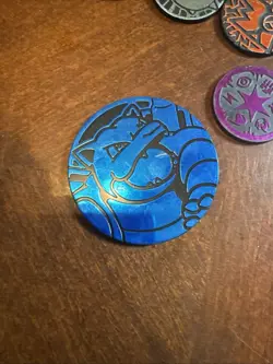 Vintage Pokemon Nintendo Battle Coin Token Lot Holographic TCG Game Pieces - Image 5