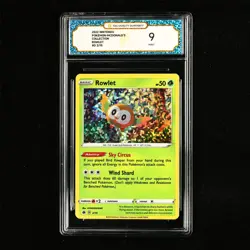 TQG 9 MINT 2022 Pokemon x McDonald's ENG Rowlet D 2/15 - Image 2