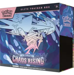 Pokemon Chaos Rising Elite Trainer Box Factory Sealed ETB - In Hand Ships Today! - Image 1