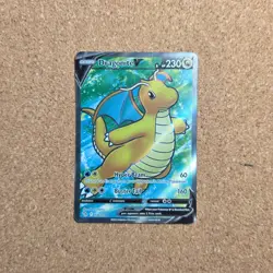 Dragonite V 76/78 Full Art Pokmon GO Pokemon TCG Ultra Rare *B3 - Image 1