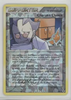 Charon's Choice Reverse Foil Pokemon Platinum Rising Rivals #RT6 2009 - Image 1