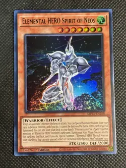 YuGiOh! - Elemental HERO Spirit of Neos MP25-EN268 Ultra Rare 1st Edition NM - Image 1