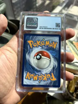 2021 POKEMON SWORD & SHIELD EVOLVING SKIES #208 FA/GLACEON VMAX CGC 9.5 GEM MINT - Image 2