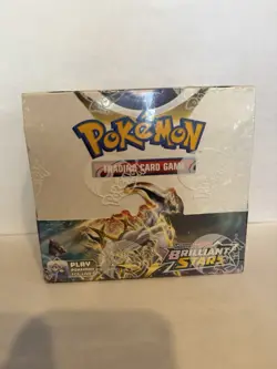 Pokemon TCG | Brilliant Stars | Booster Box | 36 Packs | Sealed - Image 1