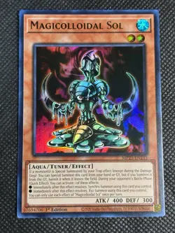 YuGiOh! - Magicolloidal Sol MP25-EN233 Ultra Rare 1st Edition Near Mint - Image 1