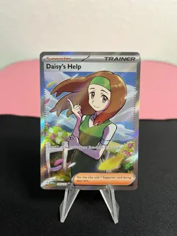 Daisy's Help 195/165 Pokemon Sv: Scarlet & Violet 151 Ultra Rare Holo - NM - Image 1