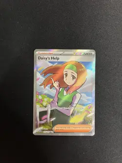 Daisy's Help 195/165 Pokemon Sv: Scarlet & Violet 151 Ultra Rare Holo - NM - Image 3