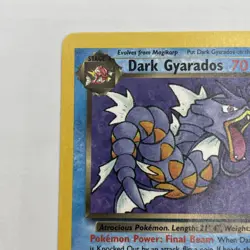 2000 Pokemon Dark Gyrados Regular 25/82 Team Rocket - Image 2