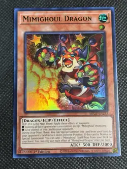 YuGiOh! - Mimighoul Dragon MP25-EN235 Ultra Rare 1st Edition Near Mint - Image 1