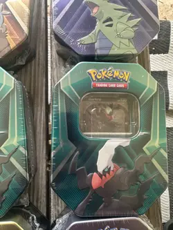 Pokemon TCG - Triple Whammy Collector Sealed Tins x6 (Complete Set) - Image 4