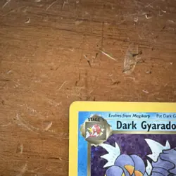 Pokemon TCG Dark Gyarados 8/82 Team Rocket Holo Rare HP 70 English 2021 - Image 3