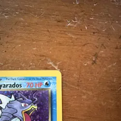 Pokemon TCG Dark Gyarados 8/82 Team Rocket Holo Rare HP 70 English 2021 - Image 4