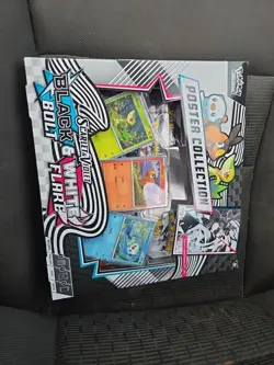 Pokemon TCG SV10.5 Black Bolt & White Flare Unova Poster Collection Box Sealed - Image 1