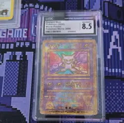 Pokemon TCG CGC 8.5 Ancient Mew Promo Holo Movie Promo English 2000 - Image 1