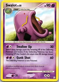 POKEMON SWALOT 72/146 LEGENDS AWAKENED NM/M - Image 1