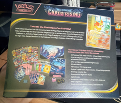 Pokemon Center Mega Evolution Chaos Rising Elite Trainer Box PC ETB New SEALED - Image 2