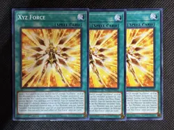 3x YuGiOh! - Xyz Force MP25-EN332 Common 1st Edition Near Mint - Image 1