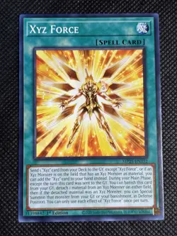 3x YuGiOh! - Xyz Force MP25-EN332 Common 1st Edition Near Mint - Image 2