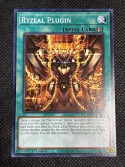 3x YuGiOh! - Ryzeal Plugin MP25-EN440 Common 1st Edition Near Mint - Image 2