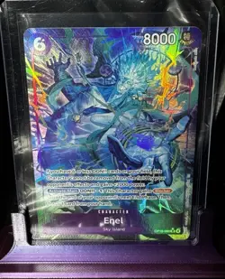 One Piece CCG Enel OP15-060 Alternate Art Special Holo - Image 1