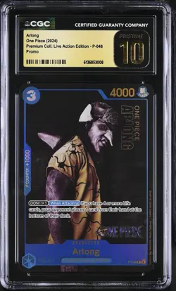 One Piece Netflix Coll. Live Action Edition #P-048 Arlong CGC 10 - Image 1