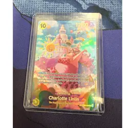 One Piece CCG Charlotte Linlin SP OP03-114 Wings Captain SR Foil English - Image 1