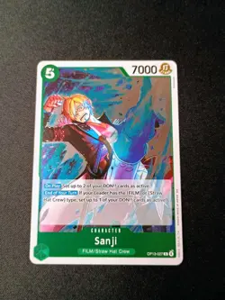 Sanji OP13-027 Rare (Foil) - Carrying On His Will - Image 1