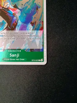 Sanji OP13-027 Rare (Foil) - Carrying On His Will - Image 3